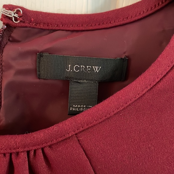 NWOT J. Crew Bell Sleeve Stretch Ponte Sheath Dress - Picture 6 of 6